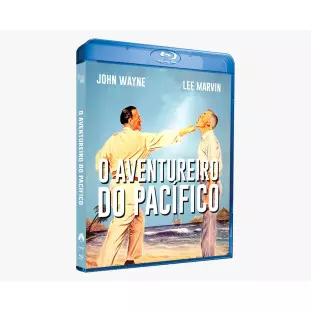 Blu-ray - Os Aventureiros do Pacífico - Edição de Colecionador (John Wayne - Lee Marvin -  John Ford) - Exclusivo
