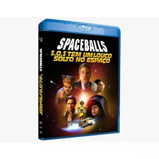 Blu-ray - Spaceballs - S.O.S. - Tem um Louco Solto no Espaço - Edição de Colecionador - Exclusivo (Mel Brooks - Rick Moranis - Bill Pullman - John Candy - Daphne Zuniga)