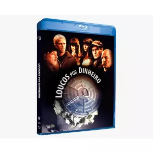 Blu-ray - Loucos Por Dinheiro - Edição de Colecionador - Exclusivo (Charlie Sheen - Mira Sorvino - Donald Sutherland)