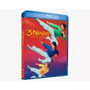 Blu-ray - Três Ninjas – Contra-atacam - Edição de Colecionador - Exclusivo 