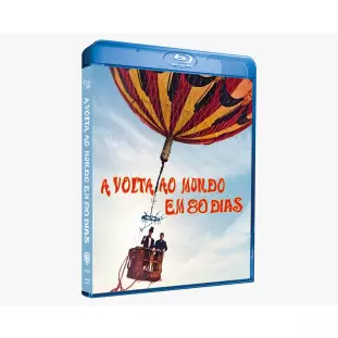 Blu-ray - A Volta ao Mundo em 80 Dias - Edição de Colecionador (Exclusivo) - David Niven - Cantinflas - Shirley MacLaine
