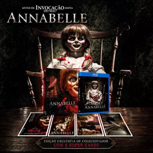 Blu-ray - Annabelle - Edição de Colecionador Limitada (Exclusivo)