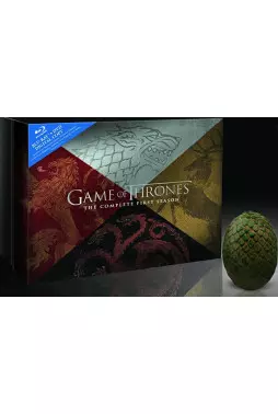 Blu-ray - Game Of Thrones - 1ª Temporada Completa - GIFT SET (Edição com o Ovo de Dragão)