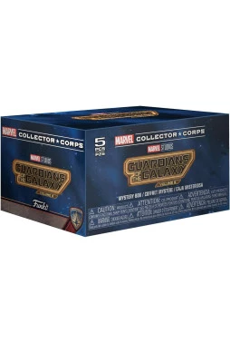 Funko Marvel Collector Corp - Guardiões da Galáxia - Volume 3 (2 Funkos + Camiseta + Botton + Adesivo)
