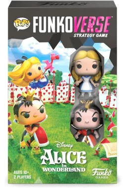 Jogo - Funkoverse Strategy Game Alice no Paaís das Maravilhas
