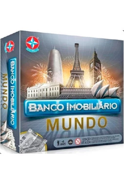 Jogo - Banco Imobiliário Mundo (Estrela)