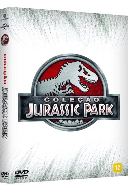 Jurassic Park - Coleção com os 4 filmes - Edição com luva