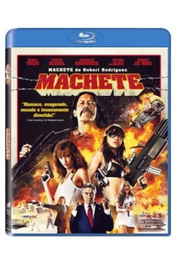 Blu-ray - Machete (Robert De Niro - Danny Trejo - Steven Seagal - Jessica Alba - Michelle Rodriguez - Lindsay Lohan - Robert Rodriguez)
