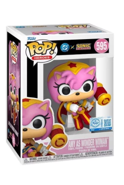 Funko Pop! Heroes - Sonic The Hedgehog 595 - Amy as Wonder Woman