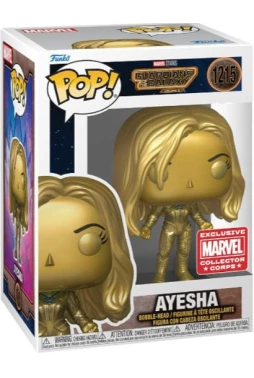 Funko Pop! Marvel - Os Guardiões da Galáxia Volume 3 - Ayesha 1215 (Exclusive Marvel Collector Corps)
