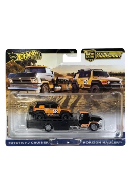 Hot Wheels Premium - Car Culture - Team Transport - Toyota FJ Cruiser - Horizon Hauler #81