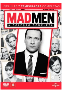 DVD - Mad Men - A Coleção Completa (30 Discos)