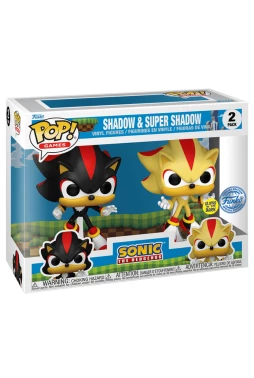Funko Pop! Games - Sonic Shadow & Super Shadow - 2 Pack