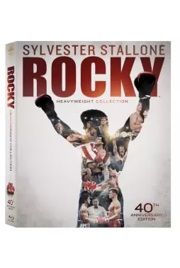 Blu-ray - Rocky - Heavyweight Collection - Edição de 40º Aniversário - 6 Filmes (Sylvester Stallone) 