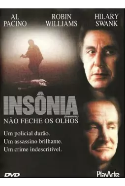 DVD - Insônia (Nolan - Al Pacino - Robin Williams - Hilary Swank)