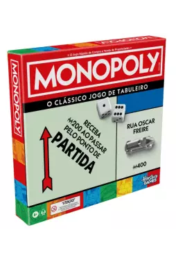 Jogo - Monopoly - O Clássico Jogo de Tabuleiro