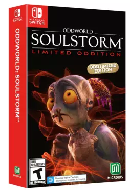 Jogo - Nintendo Switch - Oddworld: Soulstorm: Limited Oddition (Steelbook)
