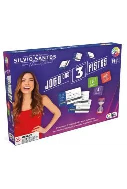 Jogo - Programa Silvio Santos - Jogo das 3 Pistas