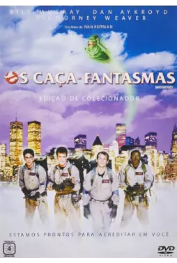 DVD - Os Caça-Fantasmas - Edição de Colecionador (Bill Murray - Dan Aykroyd - Sigourney Weaver - Ivan Reitman)