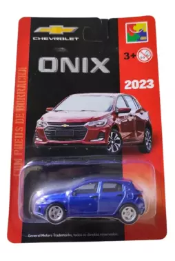 Carro em Miniatura - Chevrolet Onix (Azul)