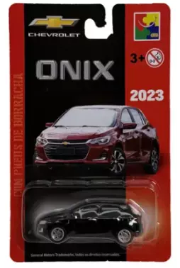 Carro em Miniatura - Chevrolet Onix (Preto)