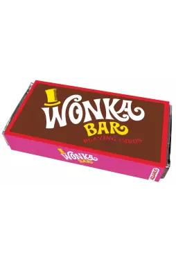 Baralho Premium Willy Wonka (Edição Barra de Chocolate) - A Fantástica Fábrica de Chocolate