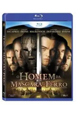 Blu-ray - O Homem da Máscara de Ferro (Leonardo DiCaprio - Jeremy Irons - John Malkovich - Gerard Depardieu)