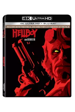 Blu-ray 4K - Hellboy (Guilhermo Del Toro - Ron Perlman - John Hurt- Selma Blair)