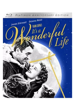 Blu-ray - A Felicidade Não se Compra - DUPLO - Versão Colorida e Preto e Branco (James Stewart - Donna Reed - Frank Capra)