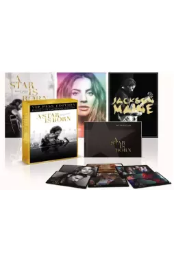 Blu-ray - Nasce Uma Estrela - VIP Pass Edition - GIFT SET - Limited Edition - 3 Discos (Bradley Cooper - Lady Gaga)