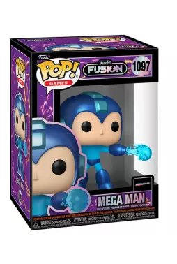 Funko Pop! Games - Funko Fusion Mestres do Universo 1097 - Mega Man