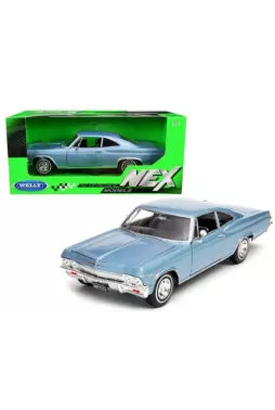 Miniatura - Chevrolet Impala 1965 - SS 396 - Escala 1/24 - Welly - Nex Models (California Toys)