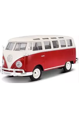 Miniatura - Volkswagen Van "Samba" - Escala 1/25 (Maisto) - Special Edition
