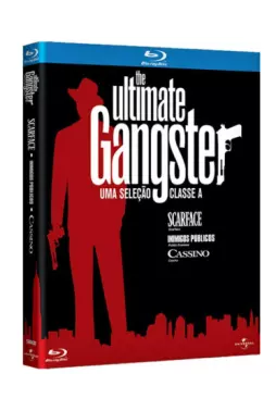 Blu-ray - The Ultimate Gangster (Scarface - Inimigos Públicos - Cassino) - Martin Scorsese - Brian De Palma - Michael Mann - Al Pacino - Robert De Niro - Johnny Depp - Christian Bale - Joe Pesci