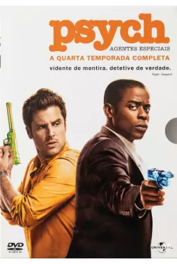 DVD - Psych - 4ª Temporada Completa - Agentes Especiais