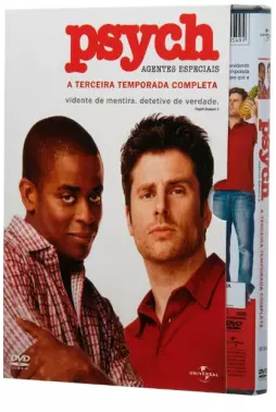 DVD - Psych - 3ª Temporada Completa - Agentes Especiais