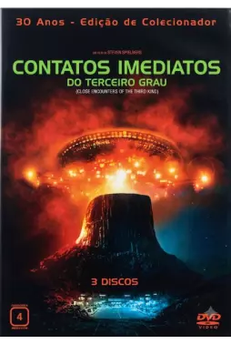 DVD - Contatos Imediatos do Terceiro Grau - Edição de 30º Aniversário (3 DVDS - Com 3 versões do filme) - Steven Spielberg