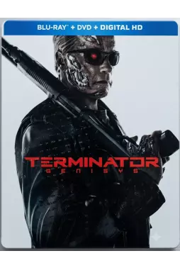 Blu-ray Steelbook - O Exterminador do Futuro - Gênesis (Schawzenegger)