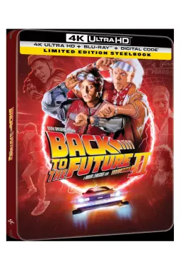 Blu-ray 4k Steelbook - De Volta Para o Futuro 2 - Limited Edition