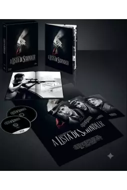 Blu-ray - A Lista de Schindler - Edição Especial de Colecionador (Steven Spielberg) - DUPLO com livreto, cards e pôster