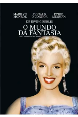 DVD - O Mundo da Fantasia (Marilyn Monroe - Ethel Merman - Donald O´Connor)