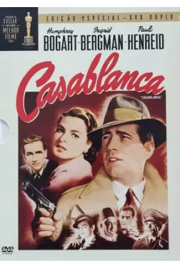 DVD - Casablanca - Edição Especial - Duplo (Humphrey Bogart - Ingrid Bergman - Paul Henreid)