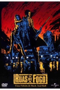 DVD - Ruas de Fogo (Walter Hill - Rick Moranis - Diane Lane - Willem Dafoe)
