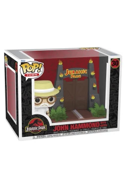 Funko Pop! Town - Jurassic Park 30 - John Hammond With Gates