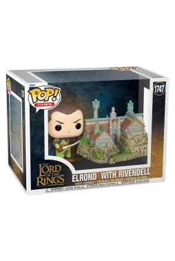 Funko Pop! Town - O Senhor dos Anéis 1747 - Elrond With Rivendell