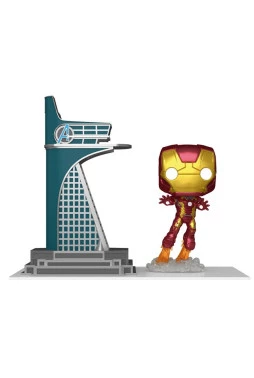 Funko Pop! Town - The Infinity Saga 35 - Torre dos Vingadores e o Homem de Ferro