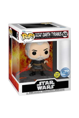 Funko Star Wars 522 - Darth Tyranus (Brilha no escuro)