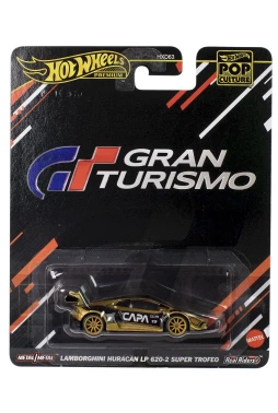 Hot Wheels Premium - Pop Culture HXD63 - Gran Turismo - Lamborghini Huracan LP 620-2 Super Trofeo
