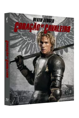Blu-ray - Coração de Cavaleiro - Edição de Colecionador (Heath Ledger - Alan Tudyk) - Exclusivo
