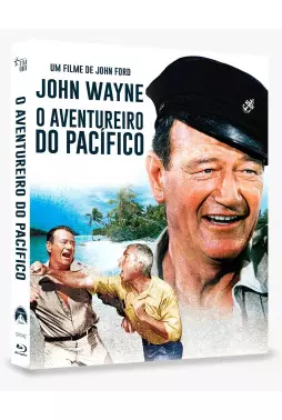 Blu-ray - Os Aventureiros do Pacífico - Edição de Colecionador (John Wayne - Lee Marvin -  John Ford) - Exclusivo